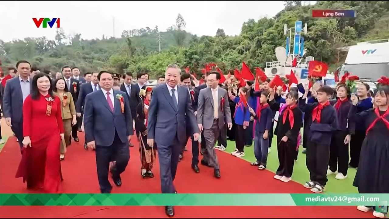 Khởi công 121 trường nội trú liên cấp tại các xã biên giới đất liền | VTV