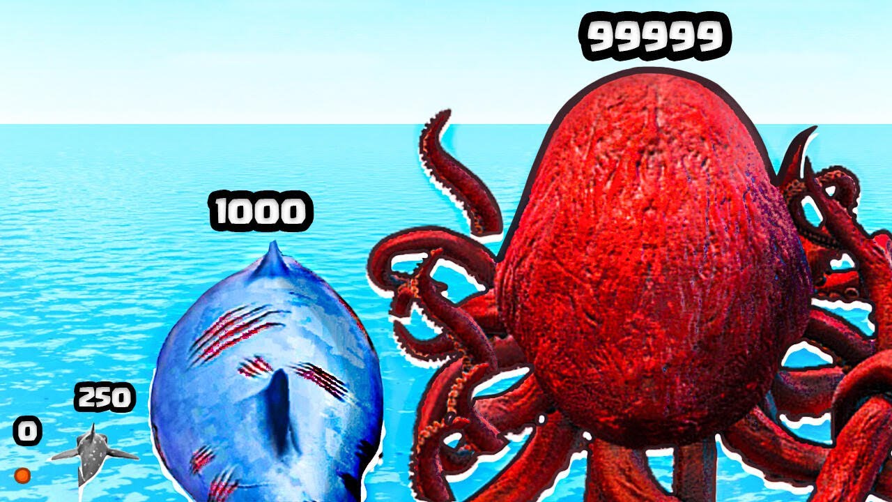 Can I Evolve the STRONGEST SEA CREATURE?