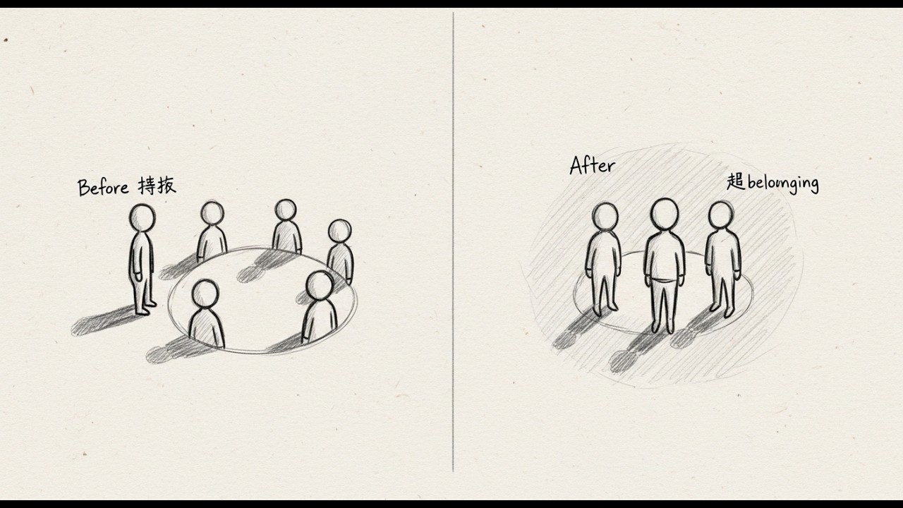 The Outsider's Dilemma: Surrounded but Still Isolated