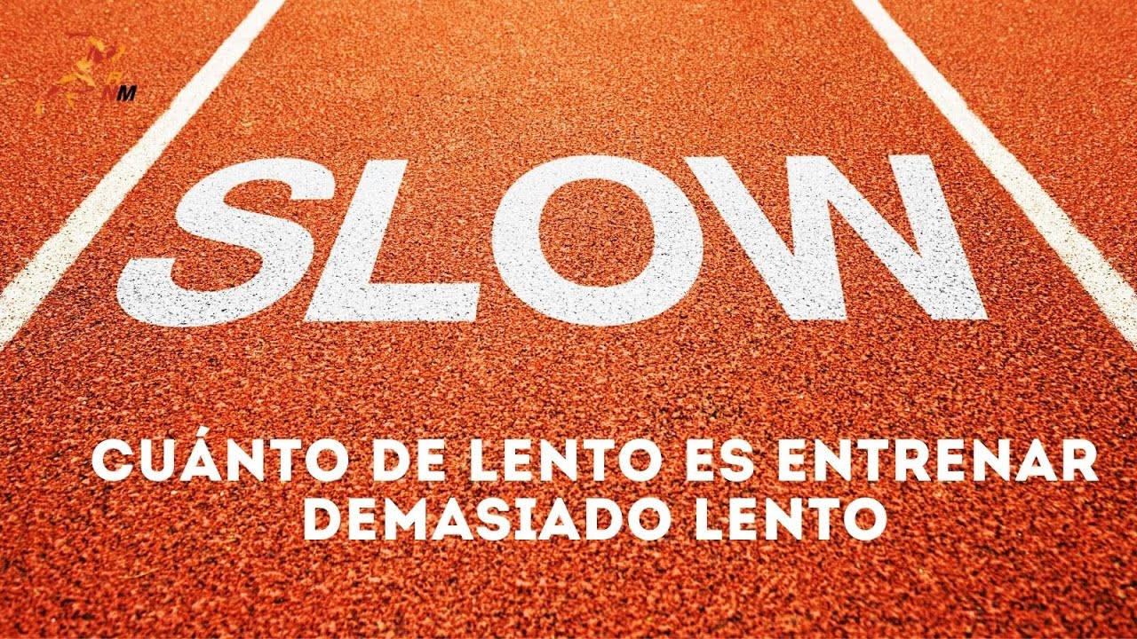 Cómo de lento o de rápido debo regular los entrenamientos