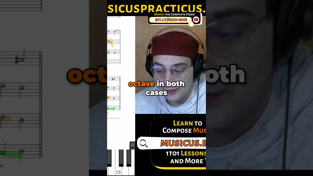 Music Theory Explained: Master Double Counterpoint Instantly! #shorts