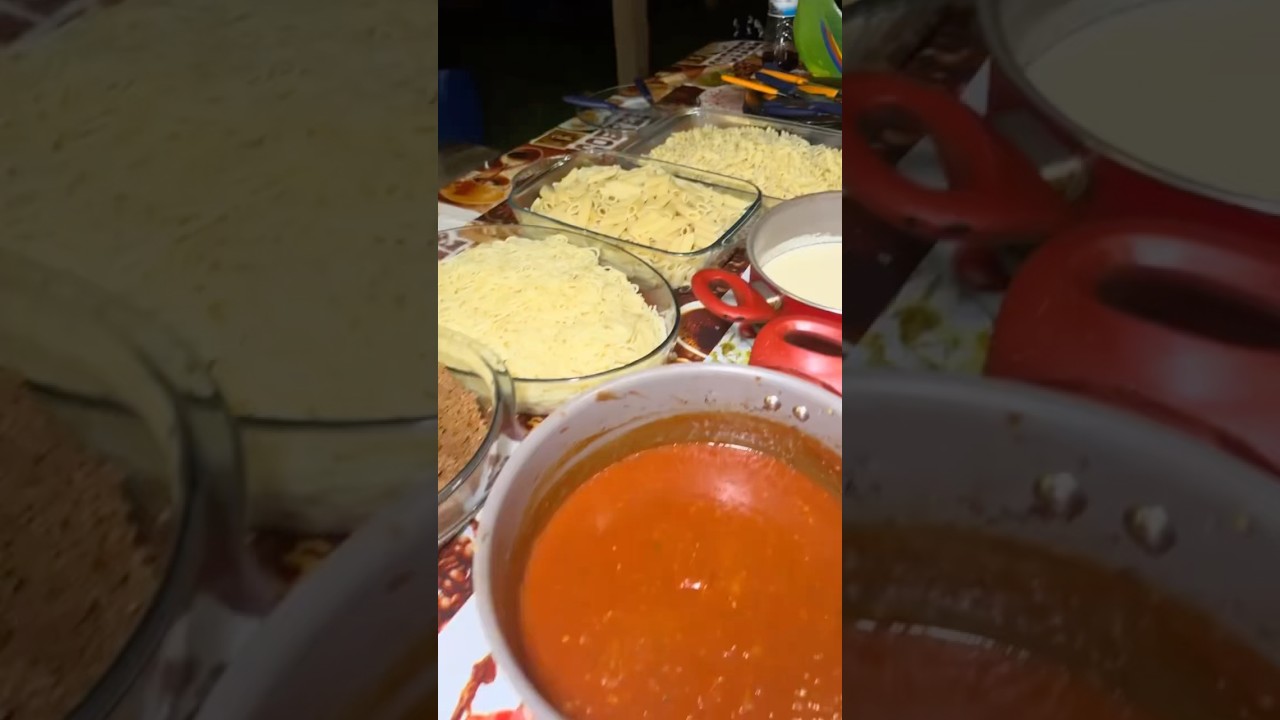 Parte 1 noite de massas 🍝😍 #macarr&atilde;o  #massas