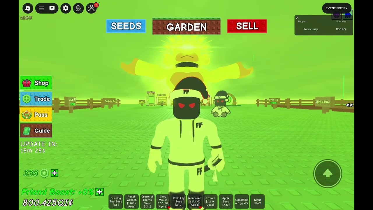Grow A Garden Admin Abuse 