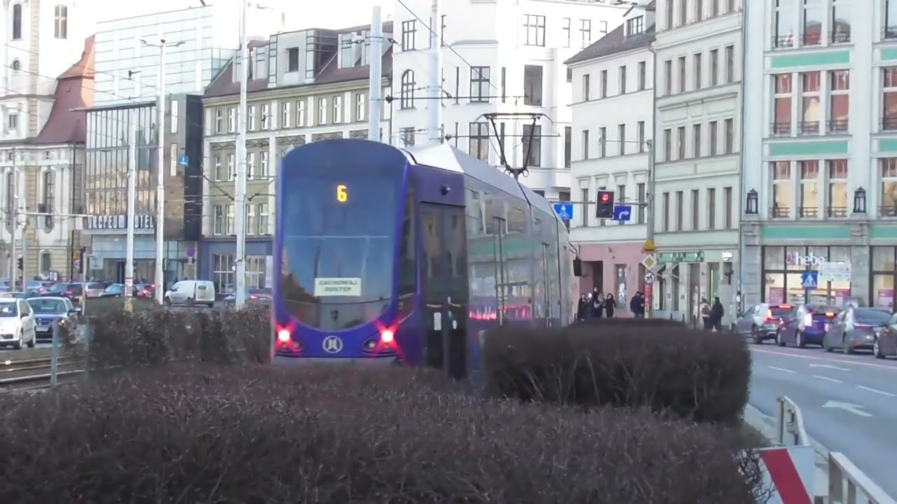 KILKA tramwajów we Wrocławiu pod koniec Lutego
