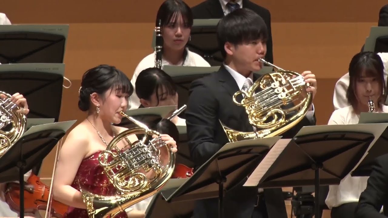 Schumann : Konzertstück for Four Horns and Orchestra シューマン:コンチェルトシュトゥック　　　洗足学園オンラインオーケストラライブ
