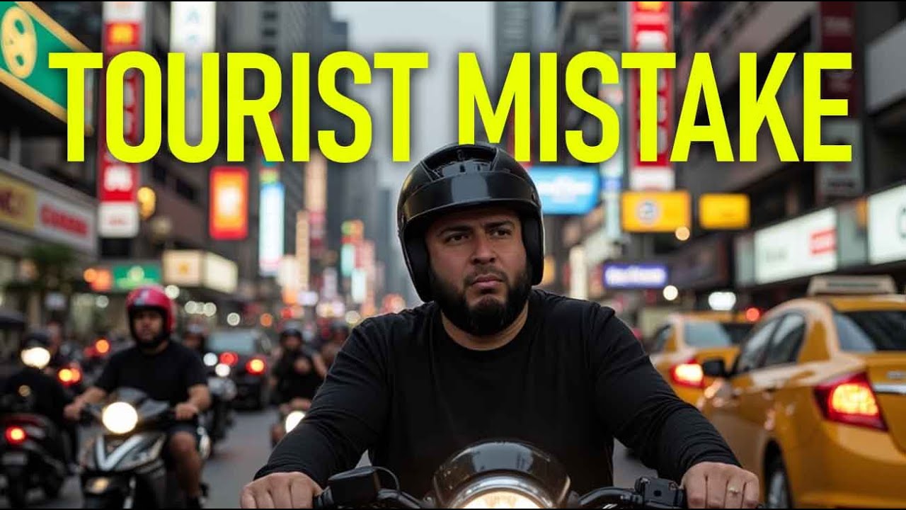 Я взял напрокат скутер в Бангкоке и просто уехал (плохая идея?).