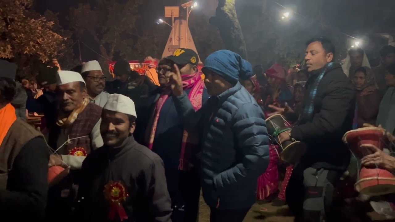 अठवार मेले मैं चाचरी#laxman_koranga _vlog//रात की चाचरी/