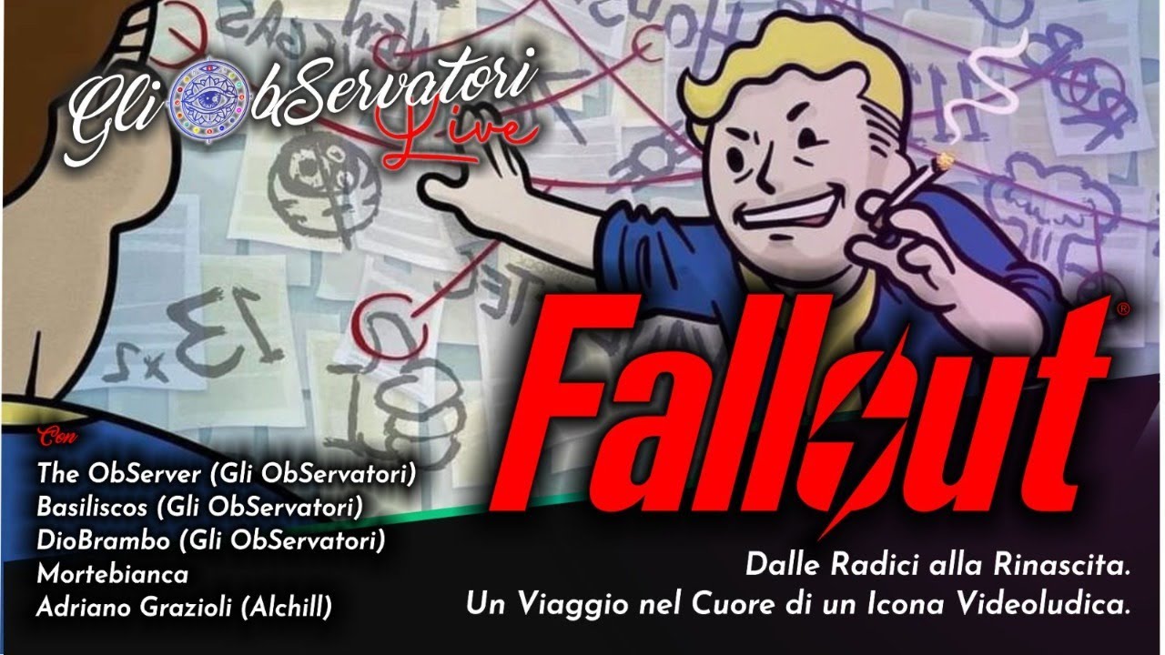 LA NASCITA DI FALLOUT con Mortebianca, Alchill, DioBrambo
