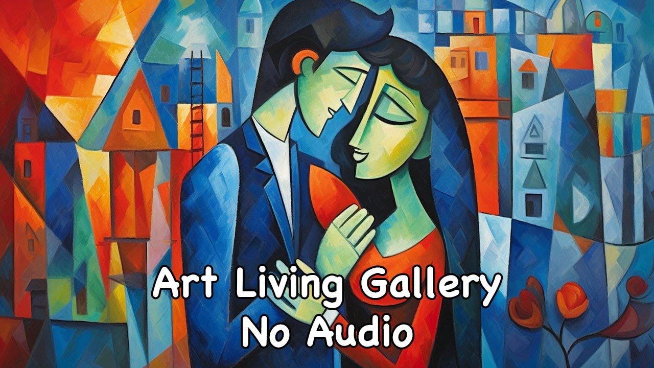 TV Wall Art Slideshow | Cubism Unveiled: Exploring the Colorful Puzzle of Perspectives (No Sound)