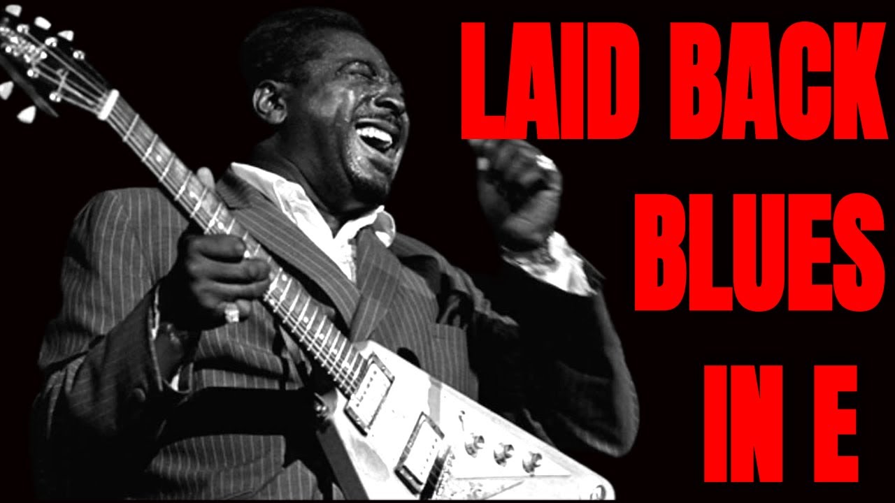 Laid Back 12 Bar Blues Jam with a Quick Change Key of E | Guitar Backing Track (64 BPM)