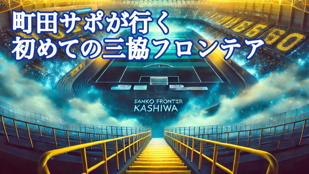 【FC町田ゼルビア】第34節 vs柏レイソル 初めての三協フロンテア柏スタジアムでの観戦Vlog！