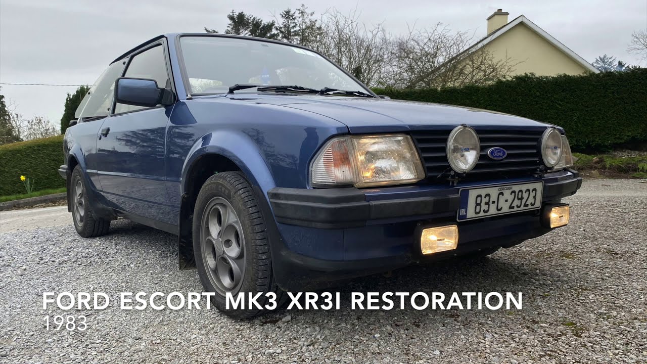 Ford Escort MK3 XR3i Restoration