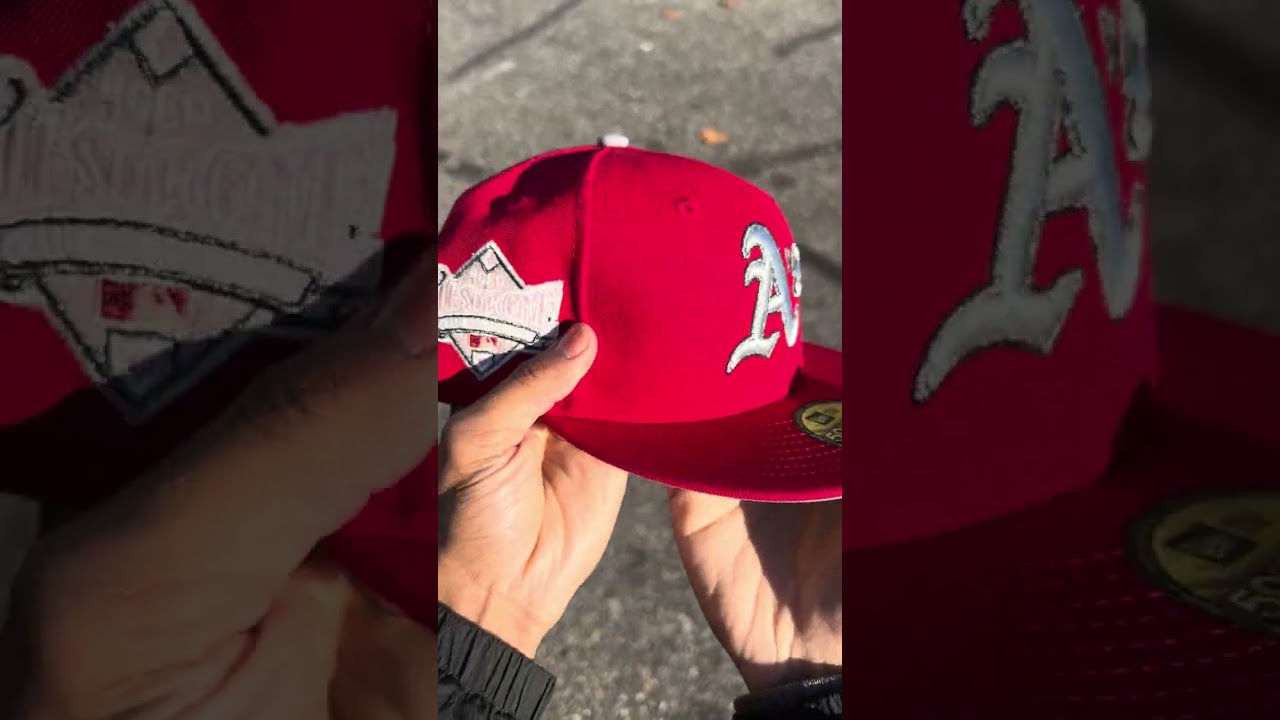 Oakland Athletics Battle Of The Bay 1989 World Series New Era 59Fifty Fitted Hat 🐒🙈