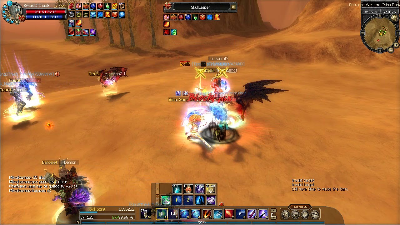 SRO Latino SkullCasper Blader fire force full Str vs SwordOfChaoS Nuker fire cold Hibrido