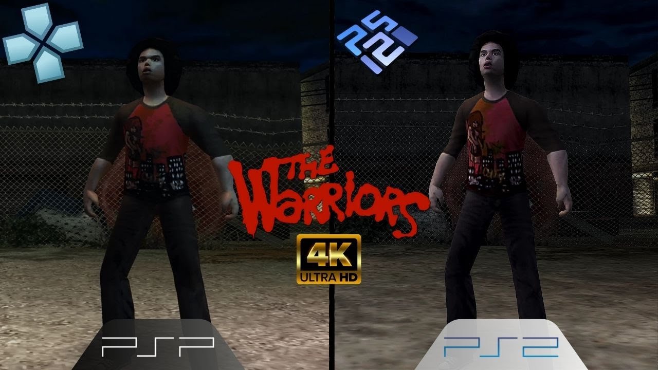 【PSP/PS2】The Warriors | PSP(PPSSPP) vs. PS2(PCSX2) 4K Gameplay & Graphics Comparison
