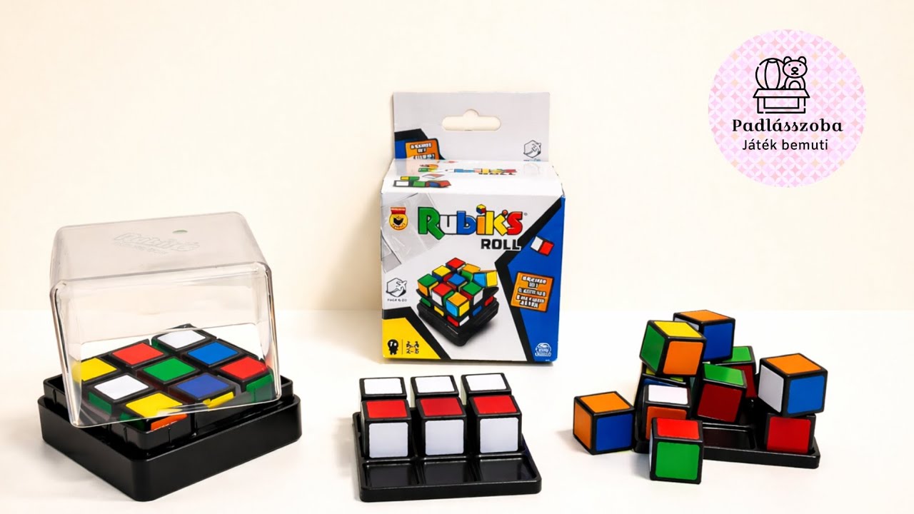 Rubik Roll - A társasjáték bemuti