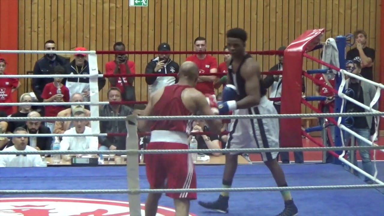 Boxen: Youness Boulaich - Ibrahima Diallo (Hessenmeisterschaft 2017 #41)