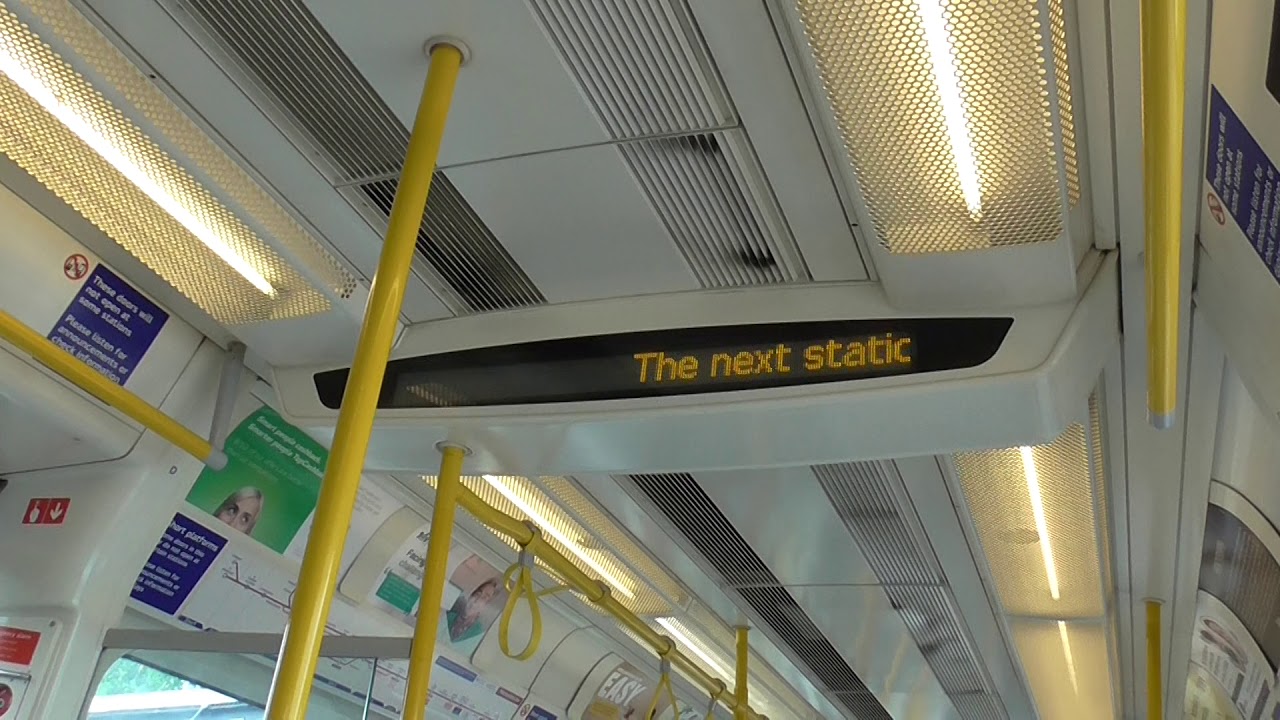 RARE Destination Announcement on the Metropolitan Line