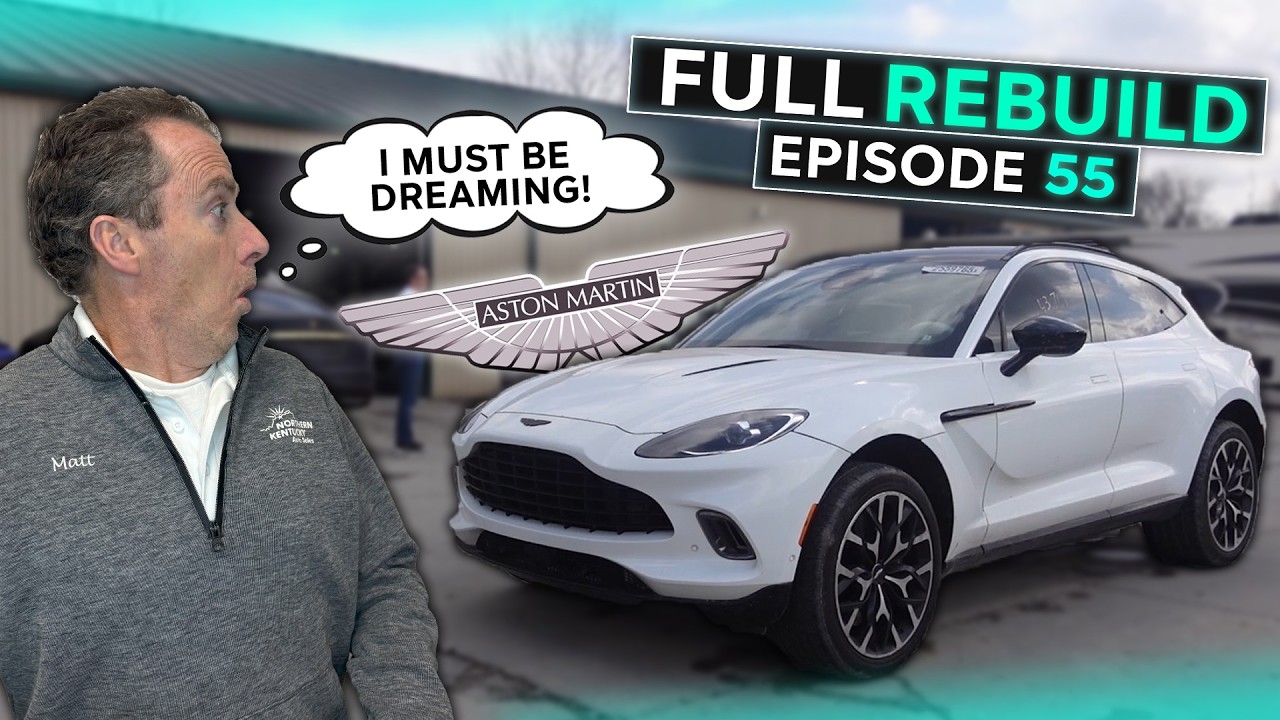 I Bought a 2021 ASTON MARTIN DBX From Copart for $60,000!