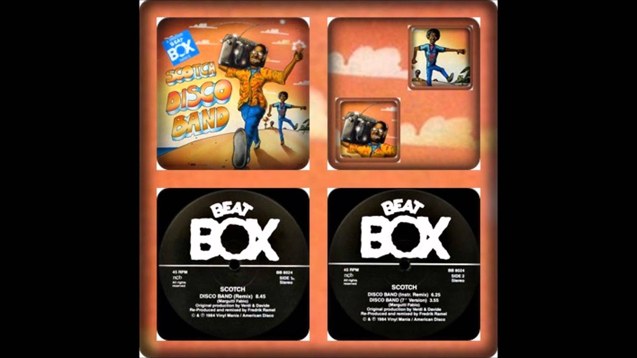 SCOTCH - DISCO BAND (SWEDISH REMIX, INSTRUMENTAL REMIX, 7´ 1984)