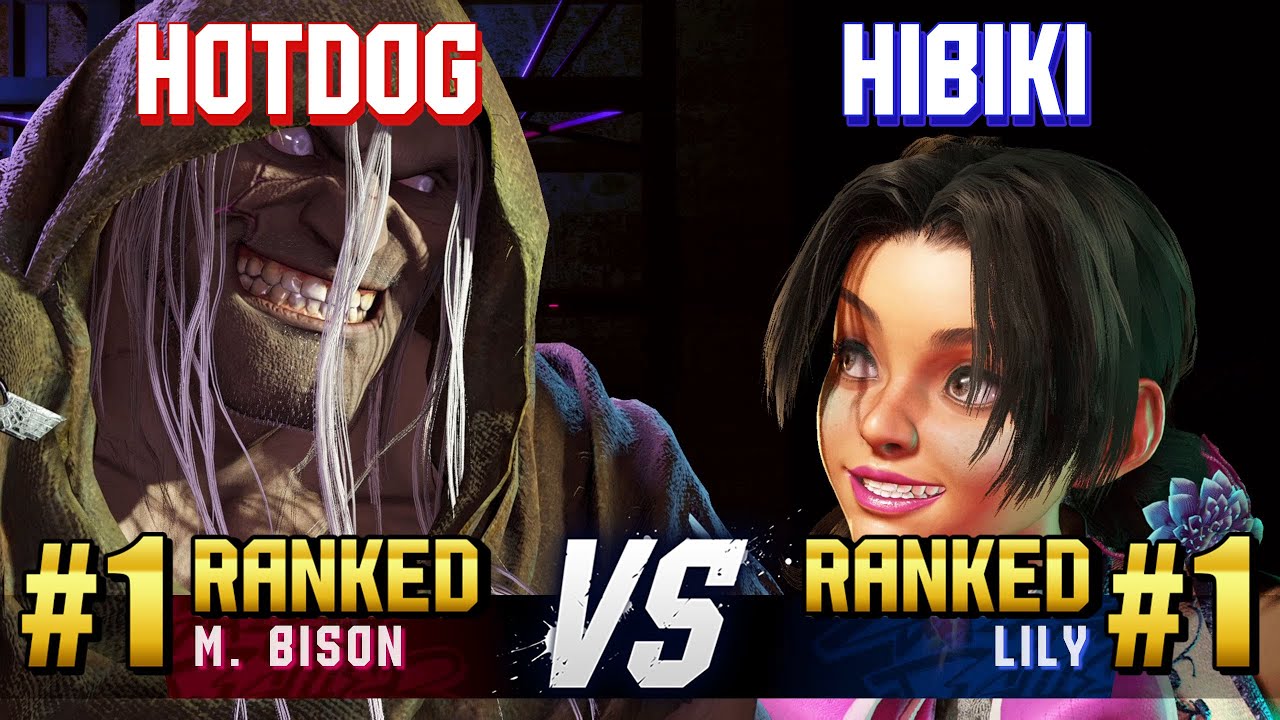 SF6 ▰ HOTDOG29 (#1 Ranked M.Bison) vs HIBIKI (#1 Ranked Lily) ▰ High Level Gameplay