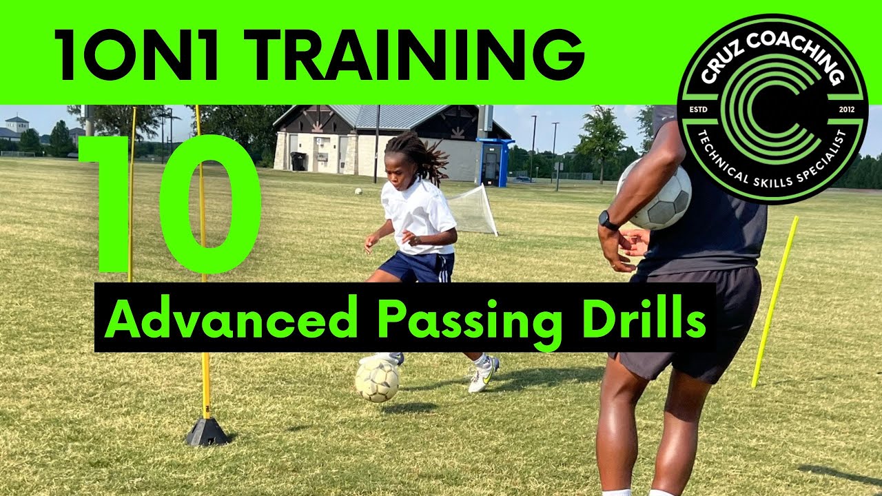 10 Advanced Passing Drill For Individual Soccer Training