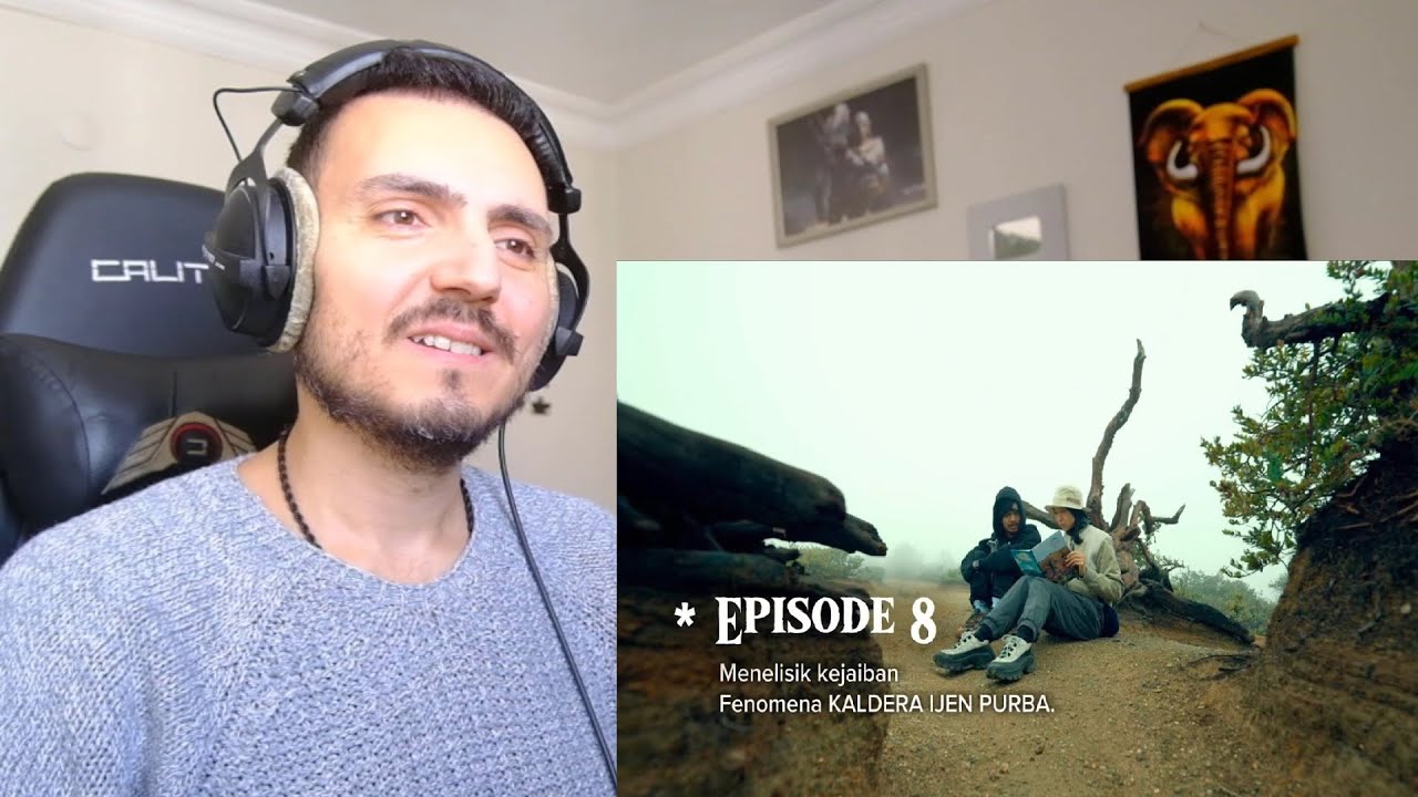 Ekspedisi Wonderland Indonesia (Eps. 8) Memasuki Kaldera Ijen Purba Reaction