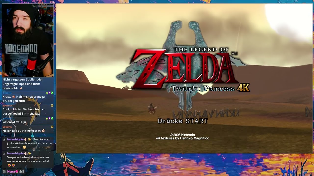 Twilight Princess - Reise in die eisigen Berge! - Stream vom 27.12.2025 (4k - Multichat)