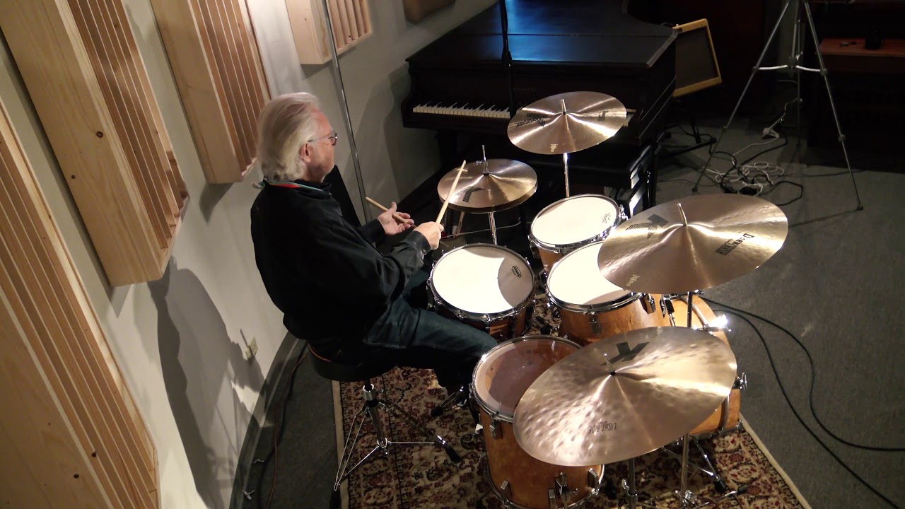 Steve Maxwell Vintage Drums - Zildjian KP100 Cymbal Pack. 15/17/19/22 K light and dark!!