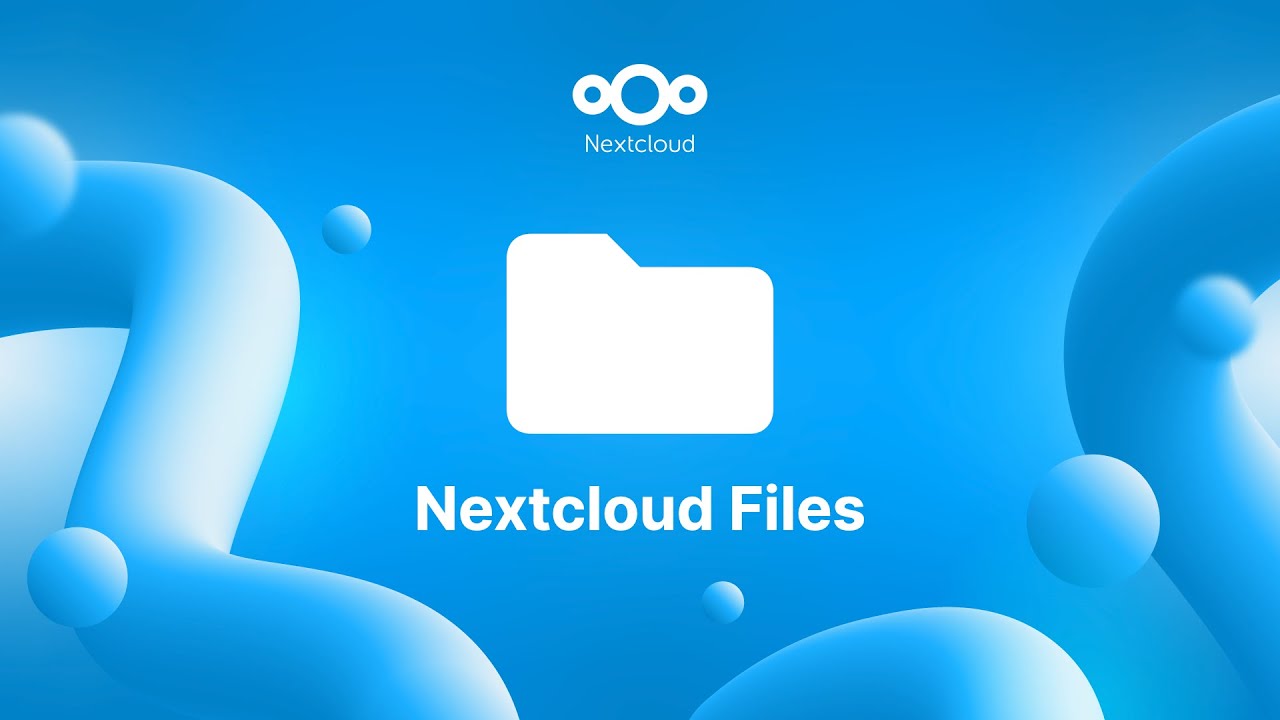 Your files deserve better. 🌟 Keep them under your control and easy to manage with Nextcloud Hub