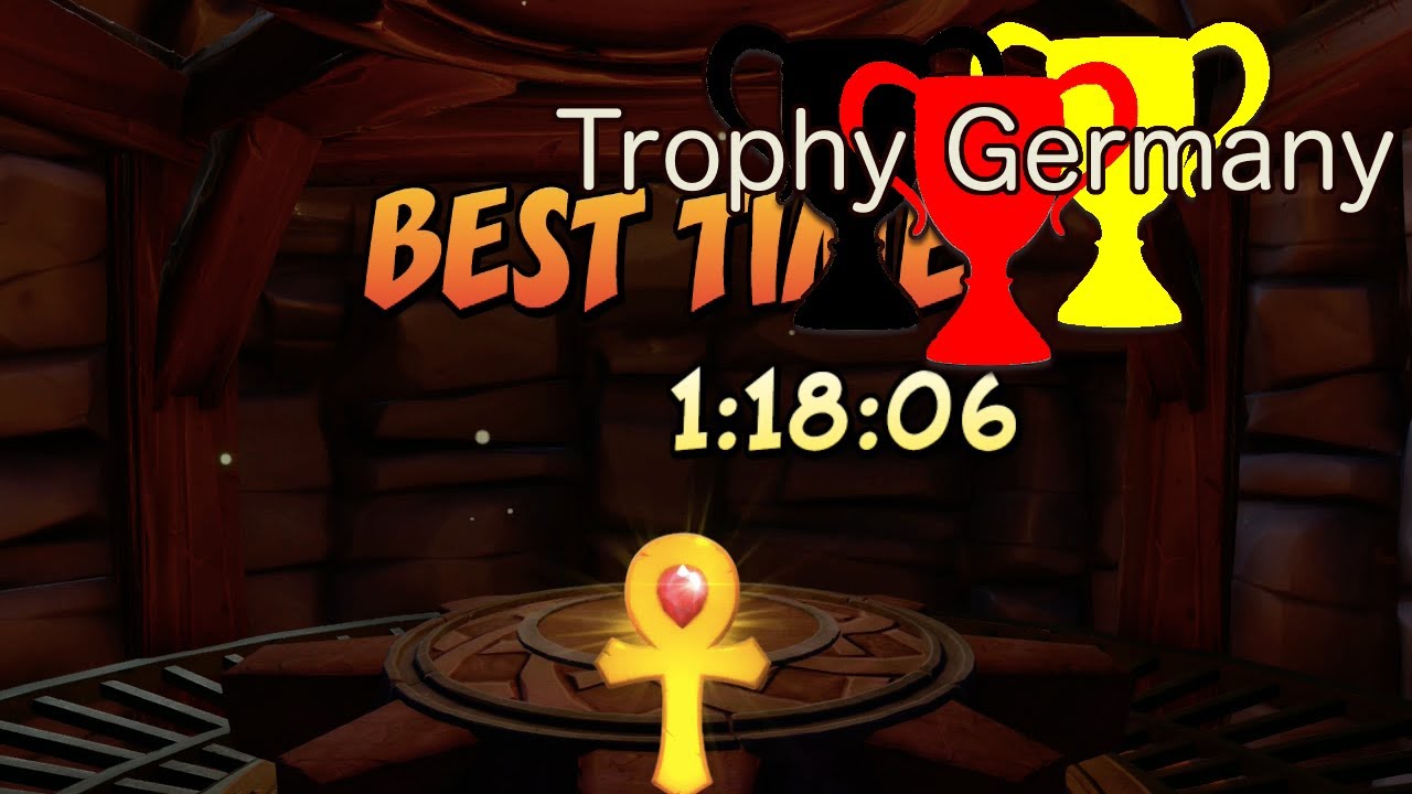 Crash Bandicoot 2 - RUINATION - Trial Relics 1:18 Time (Gold)