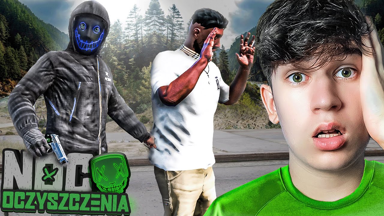 GTA V NOC OCZYSZCZENIA #1 - DZIEŃ W KTÓRYM WSZYSTKO NAM WOLNO...