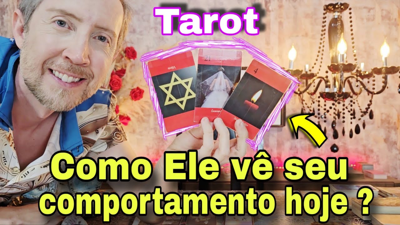 Como ele vê seu comportamento hoje e o que ele pretende fazer ?Rei do oráculo hoje tarot de hoje bub