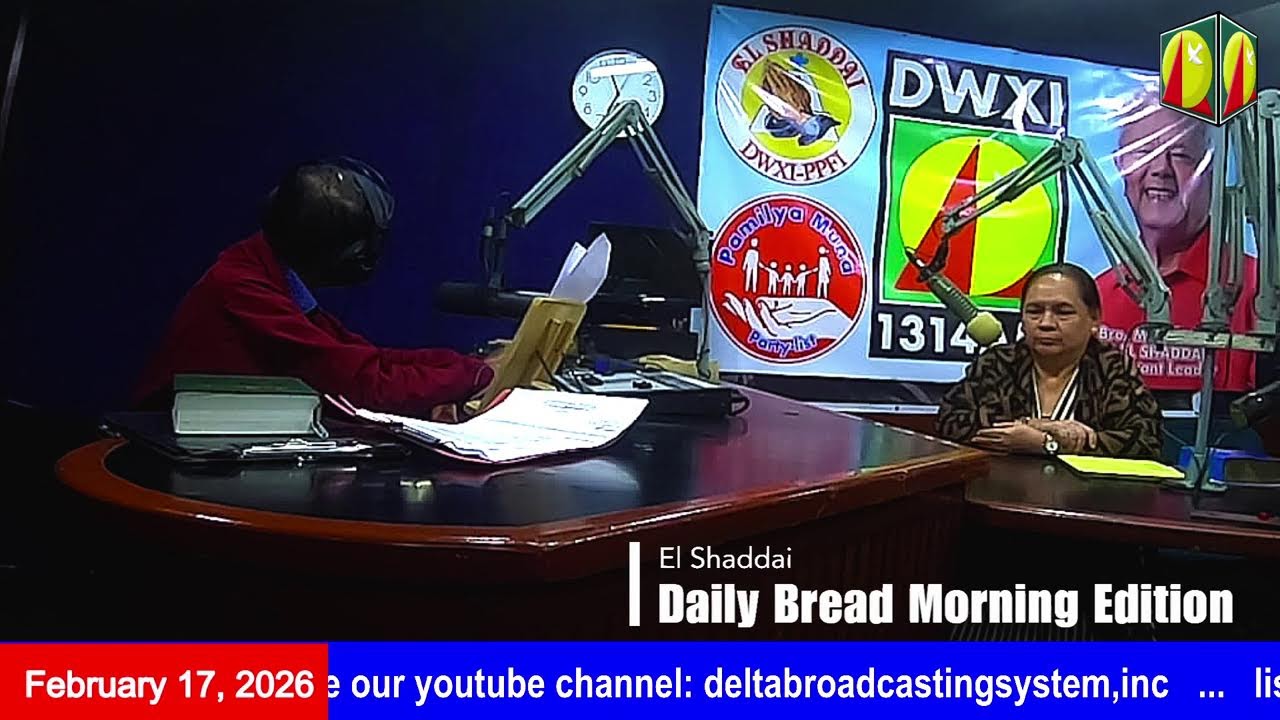 DWXI 1314 AM Live Streaming I Tuesday (February 17, 2026) #dailybreadmorningedition