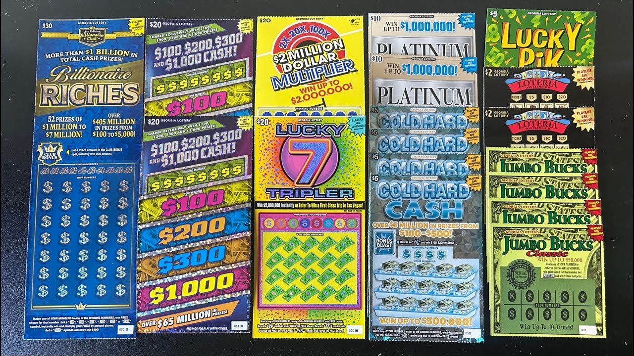 Tower Scratcher🗼 is live! 🏈 Super Sunday Georgia lottery ticket mix‼️ Let&rsquo;s get it 💰💰💰
