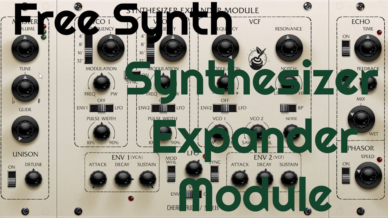 Free Synth - Synthesizer Expander Module by Cherry Audio (No Talking)