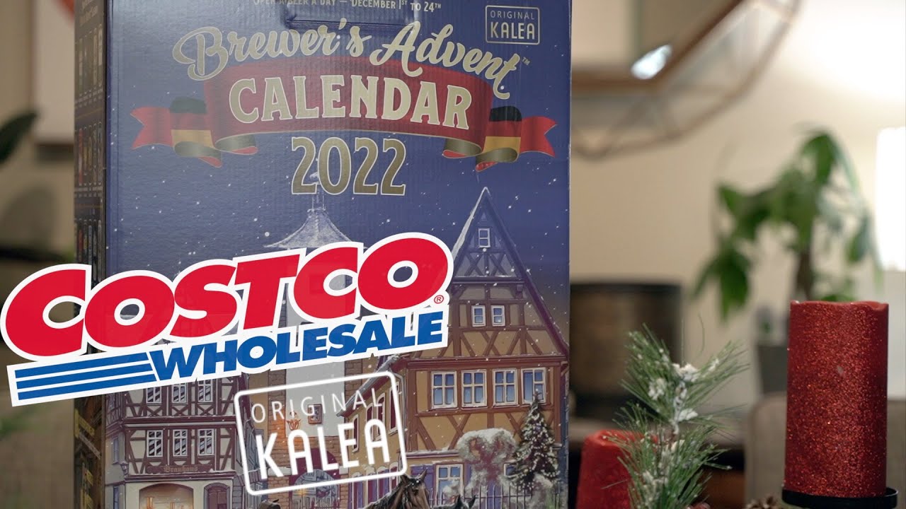Costco Brewer's Advent Calendar kickoff w/Schnitzlbaumer Lagerbier Hell