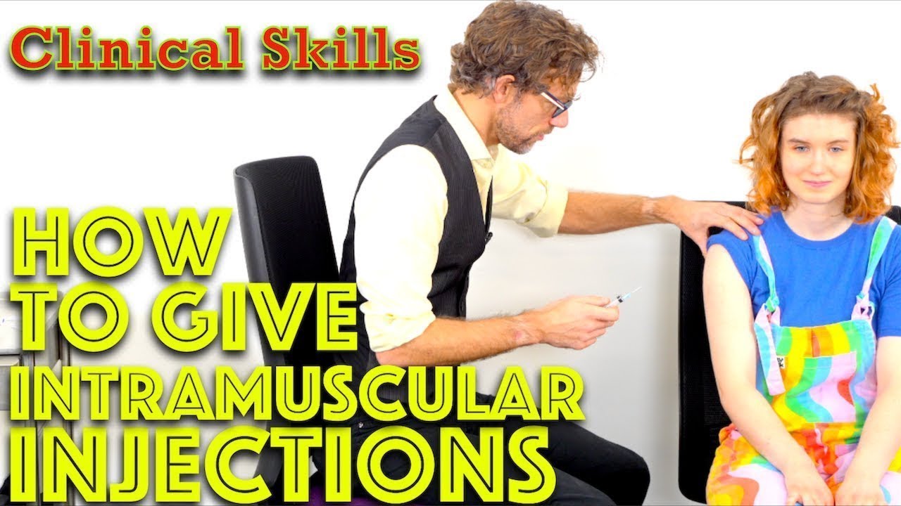 Intramuscular IM Injection to Deltoid - Clinical Skills - Dr Gill