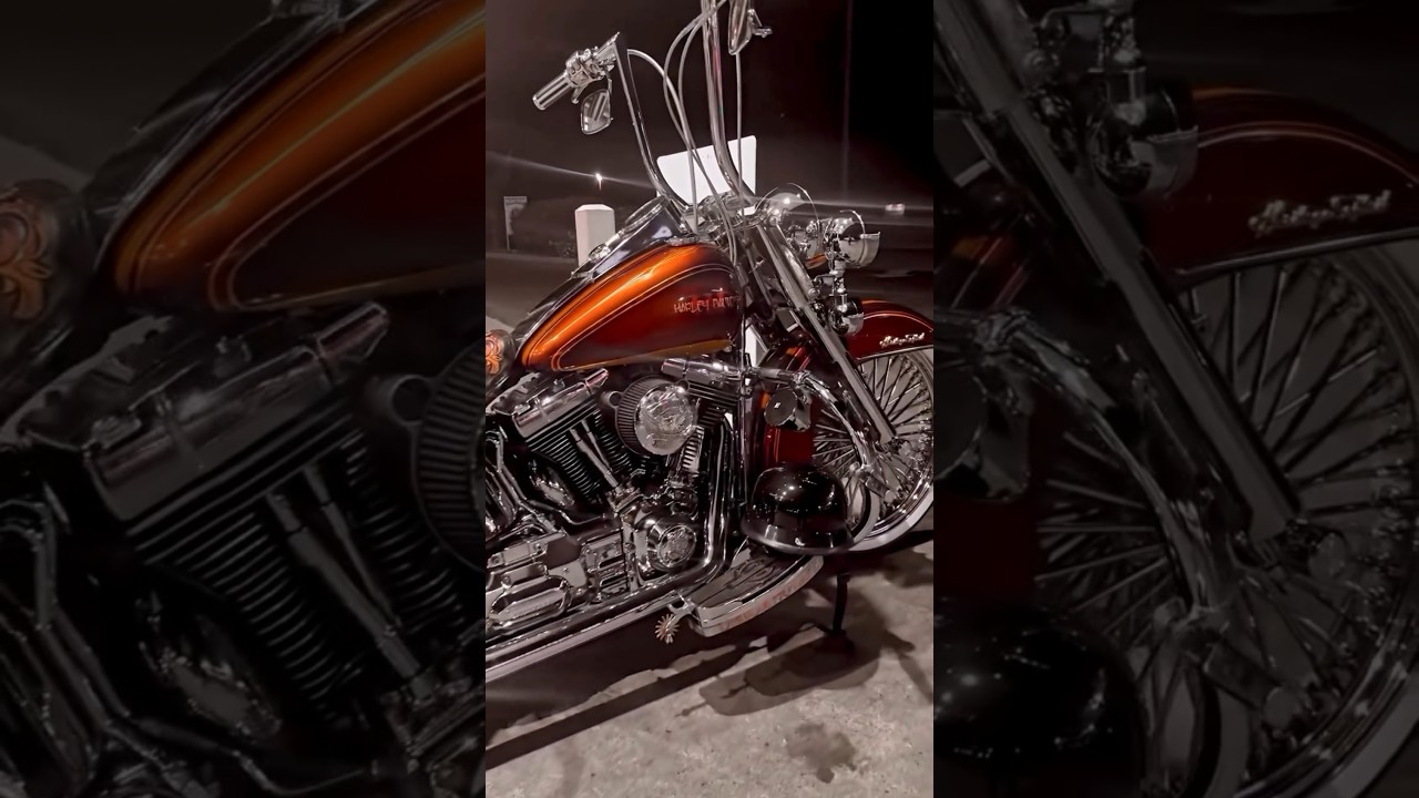 Lovely looking custom harley davidson, rate this bike drop a comment and please subscribe. 