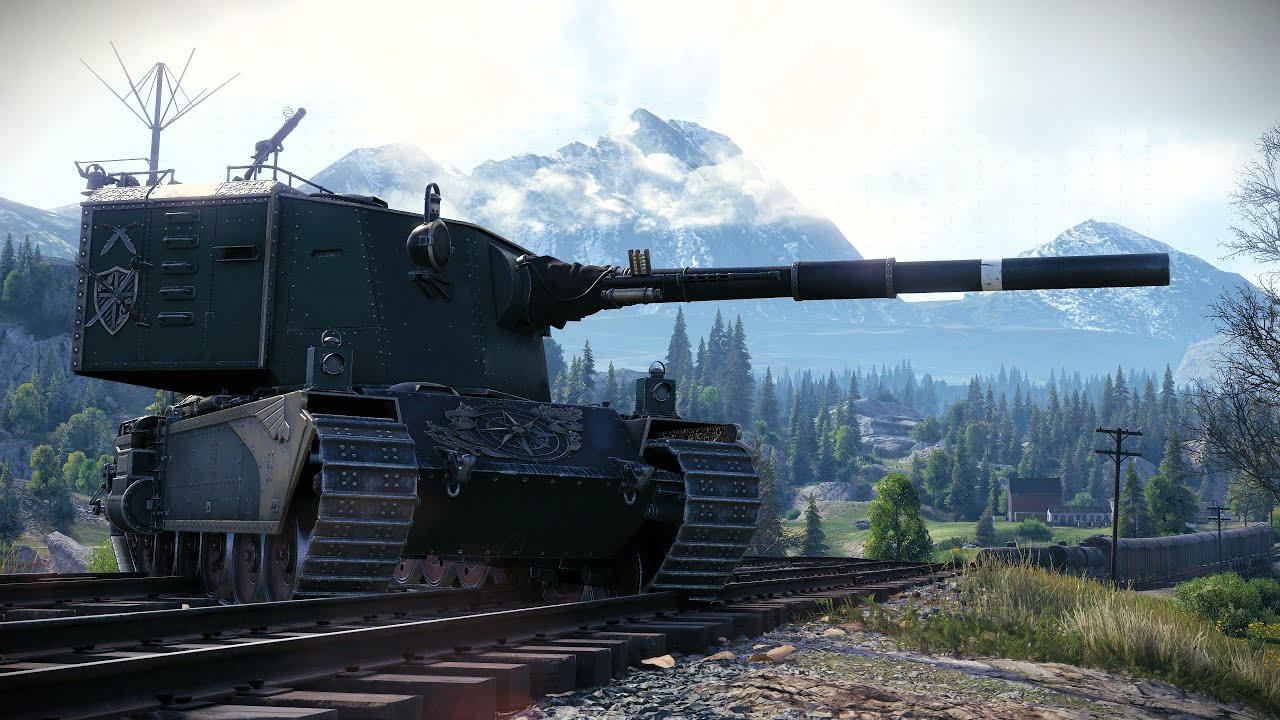 FV4005: Построен Как Сарай, Бьёт Как Поезд - World of Tanks
