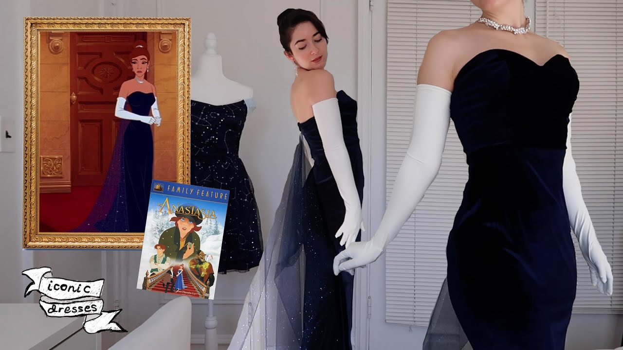 Sewing the Iconic Blue Gown from Anastasia (1997) | Iconic Dresses