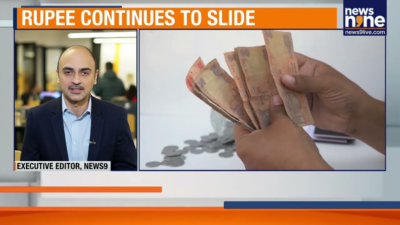 Rupee Hits Record Low of 90.58 vs Dollar, Falls for Second Straight Week | News9
