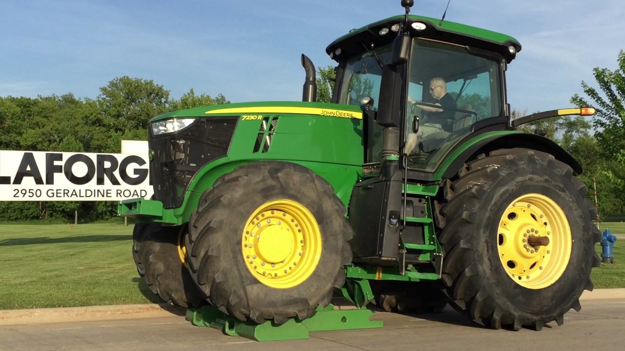 EZ Ballast LAFORGE for John Deere 7R &ndash; dropping ballast