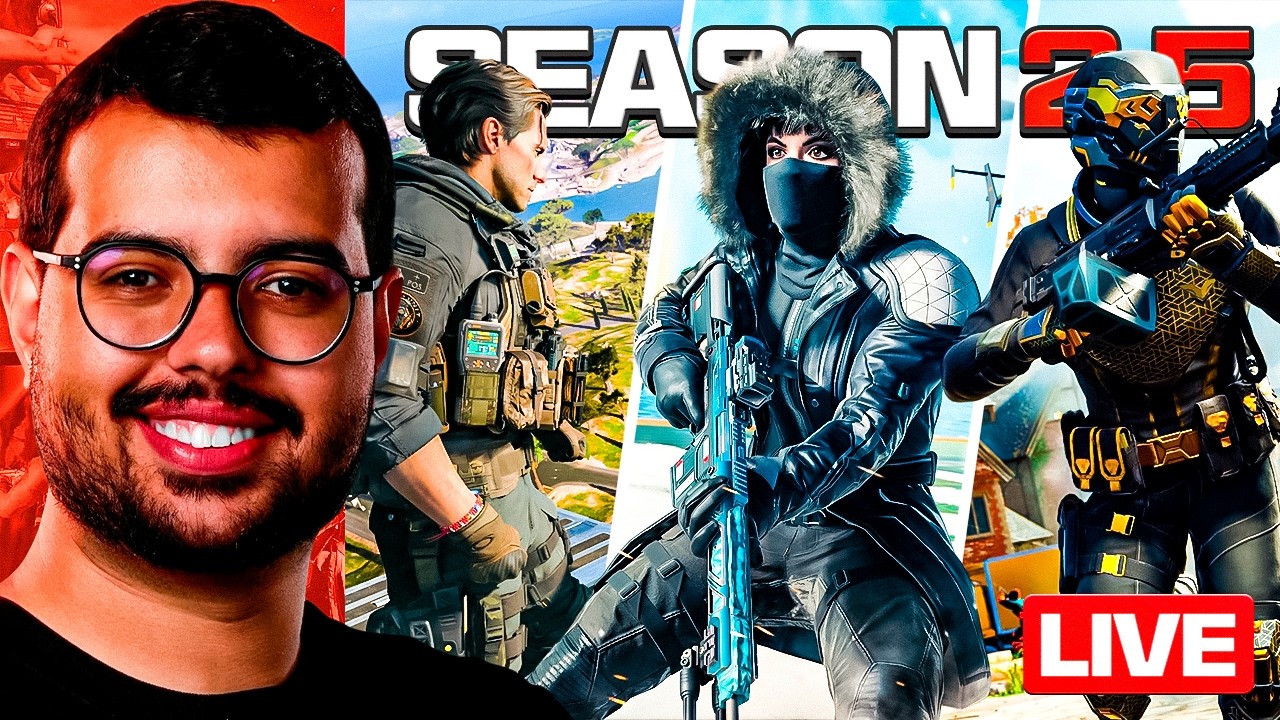 BLACK OPS ROYALE CHEGOU! LIVE DE 24H COBRINDO O MAPA/MODO NOVO DO WARZONE!!