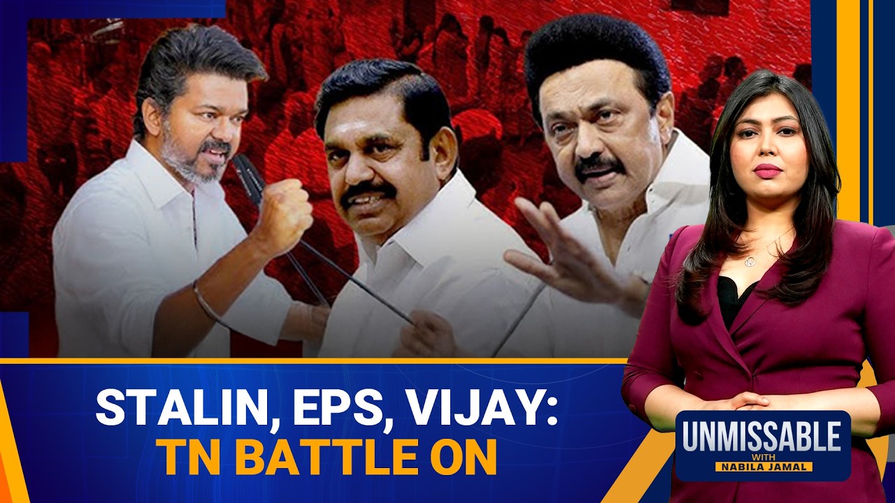 Tamil Nadu 2026: DMK, AIADMK-BJP & Vijay&rsquo;s TVK in a High-Stakes 3-Way Battle | Unmissable | News9
