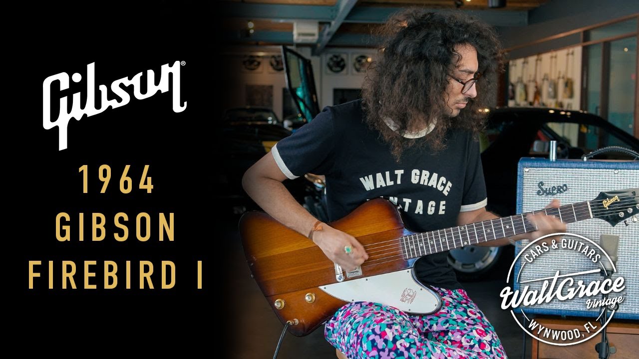 One of Eric Clapton's all time favorite guitars, the Gibson Firebird I - Original 1964 example