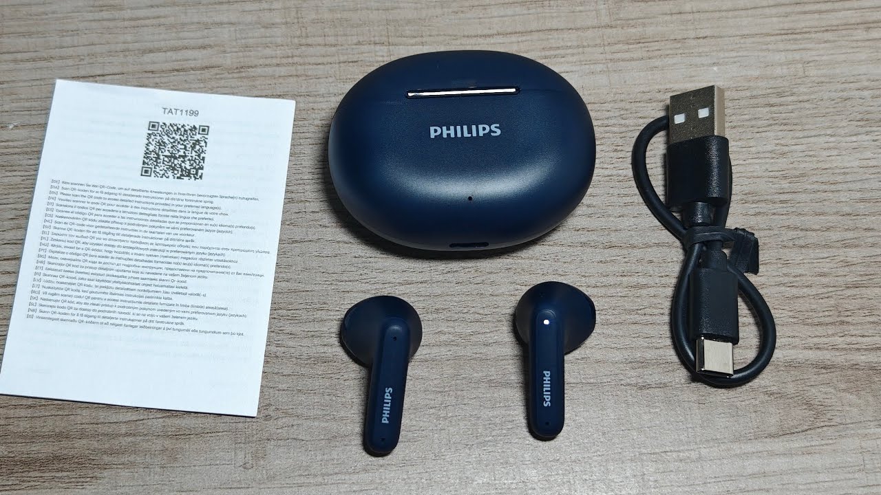 Беспроводные Bluetooth-наушники TWS Philips 1000 Series TAT1199 (Обзор)