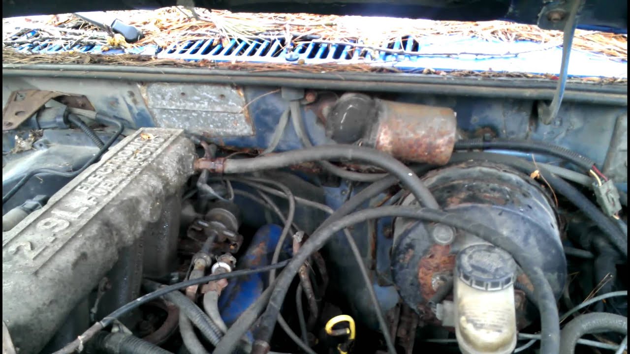 1987 ranger 2.9v6 running after 2 years