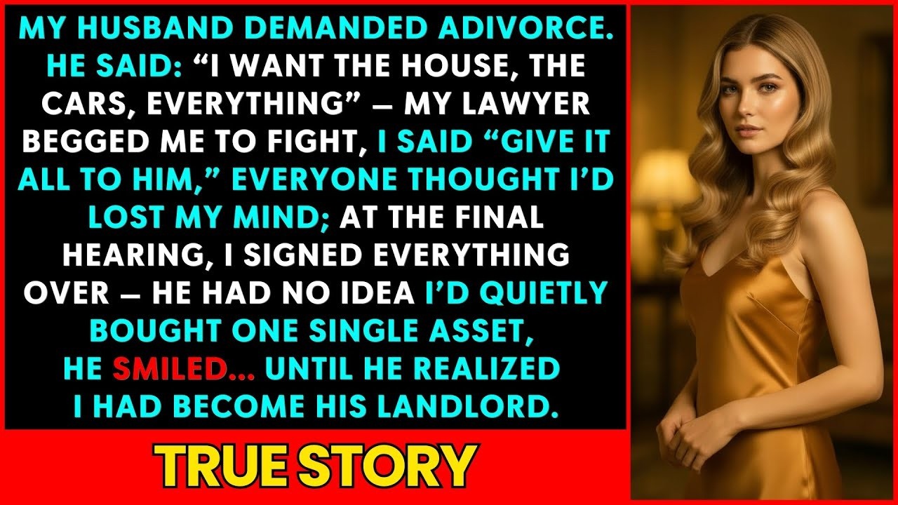 My Husband Took Everything in the Divorce — So I Bought the One Asset That Made Me His Landlord