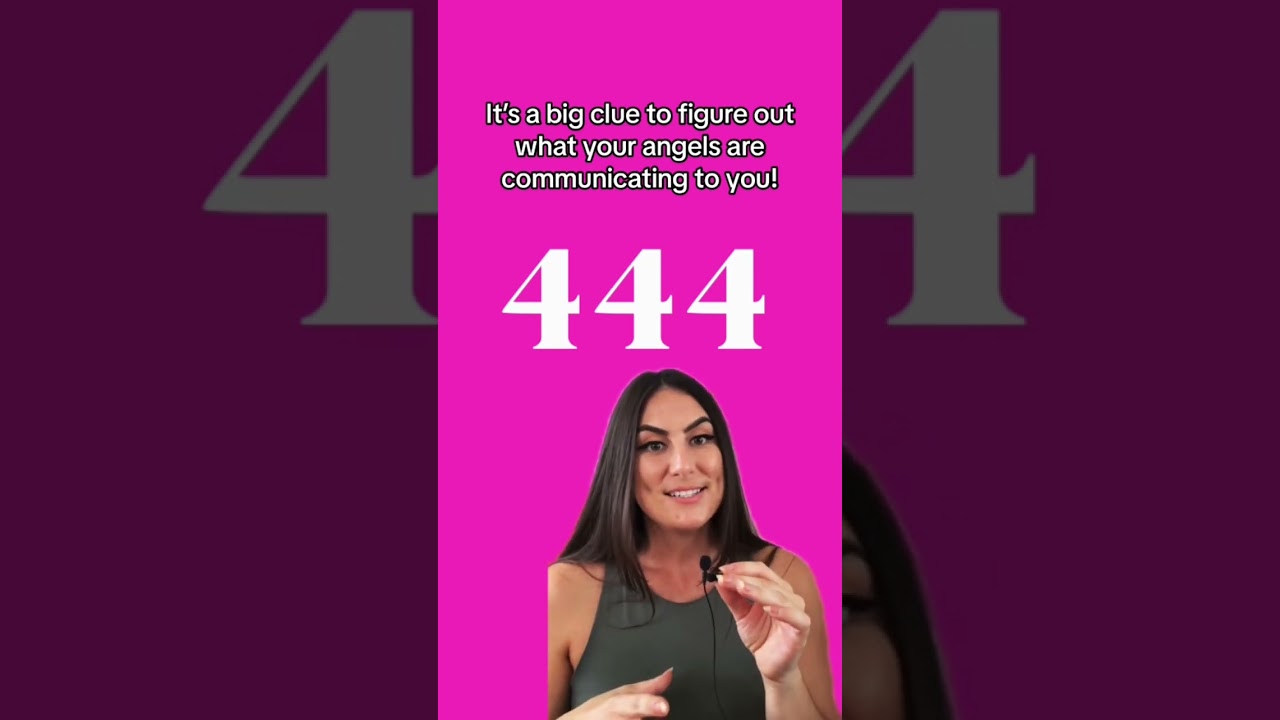 if you're seeing angel number 444, DO THIS! #shorts #angelnumbers